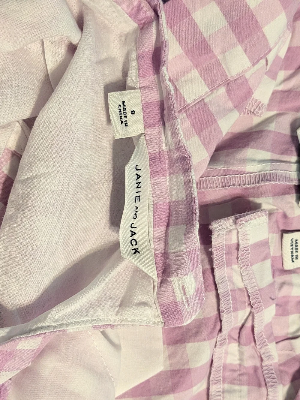 Janie and Jack comfortable purple